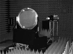 Sistema di comunicazione di Venus Express, testato nel laborario Polab.