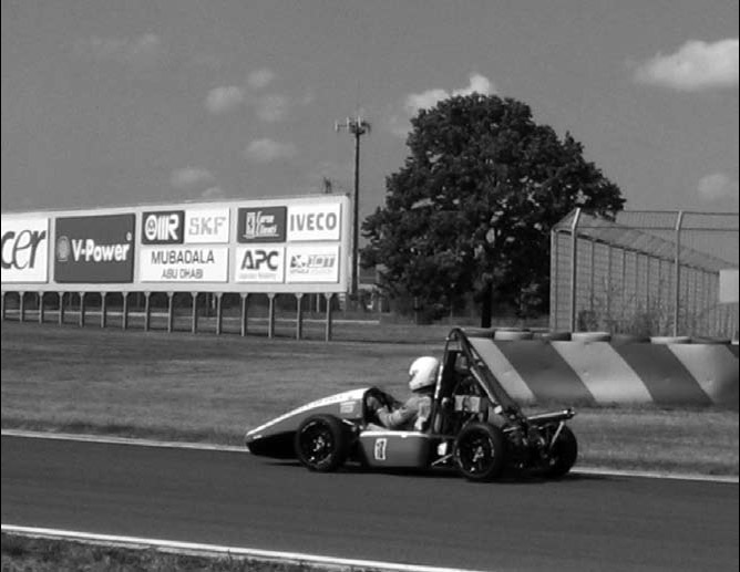 La ET1 in pista per la prova di Endurance