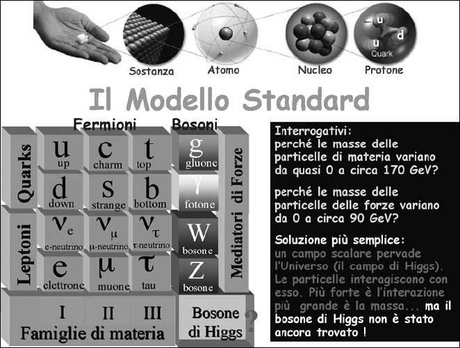 Figura 4. Rappresentazione pittorica del Modello Standard