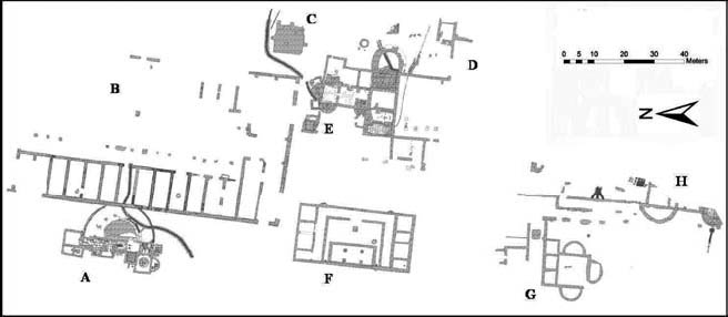 Fig. 3: area archeologica in località San Gaetano di Vada (Livorno).